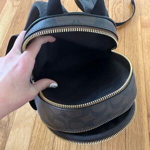 Mini Court Backpack Signature Canvas